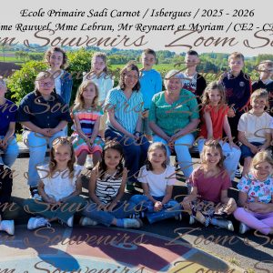 Ecole Carnot Photo de classe CE2 CM1 2025-2026