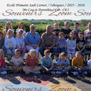 Ecole Carnot Photo de classe CP CE1 2025-2026