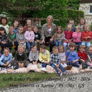 Ecole Pasteur Photo de classe PS MS GS 2025-2026