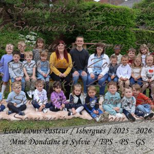Ecole Pasteur Photo de classe TPS PS GS 2025-2026